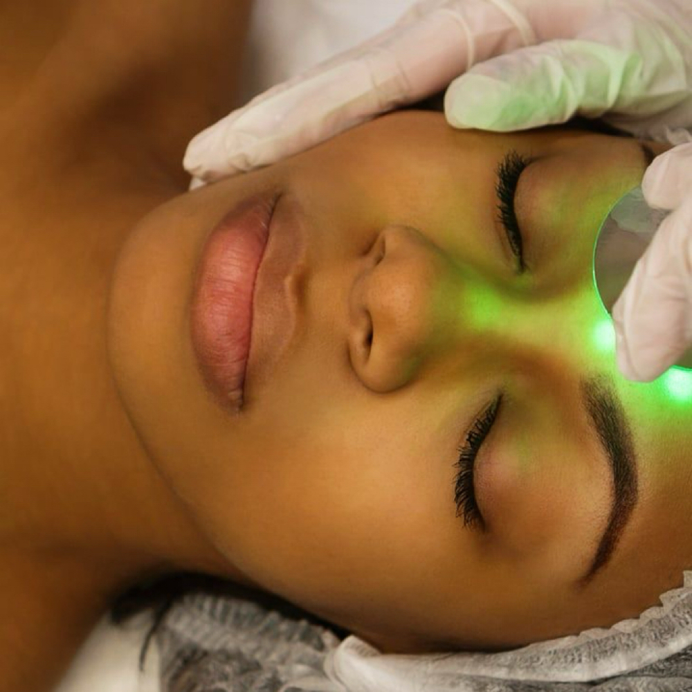 High-Frequency Treatment at Faith Over Fear Esthetics in Lexington, KY