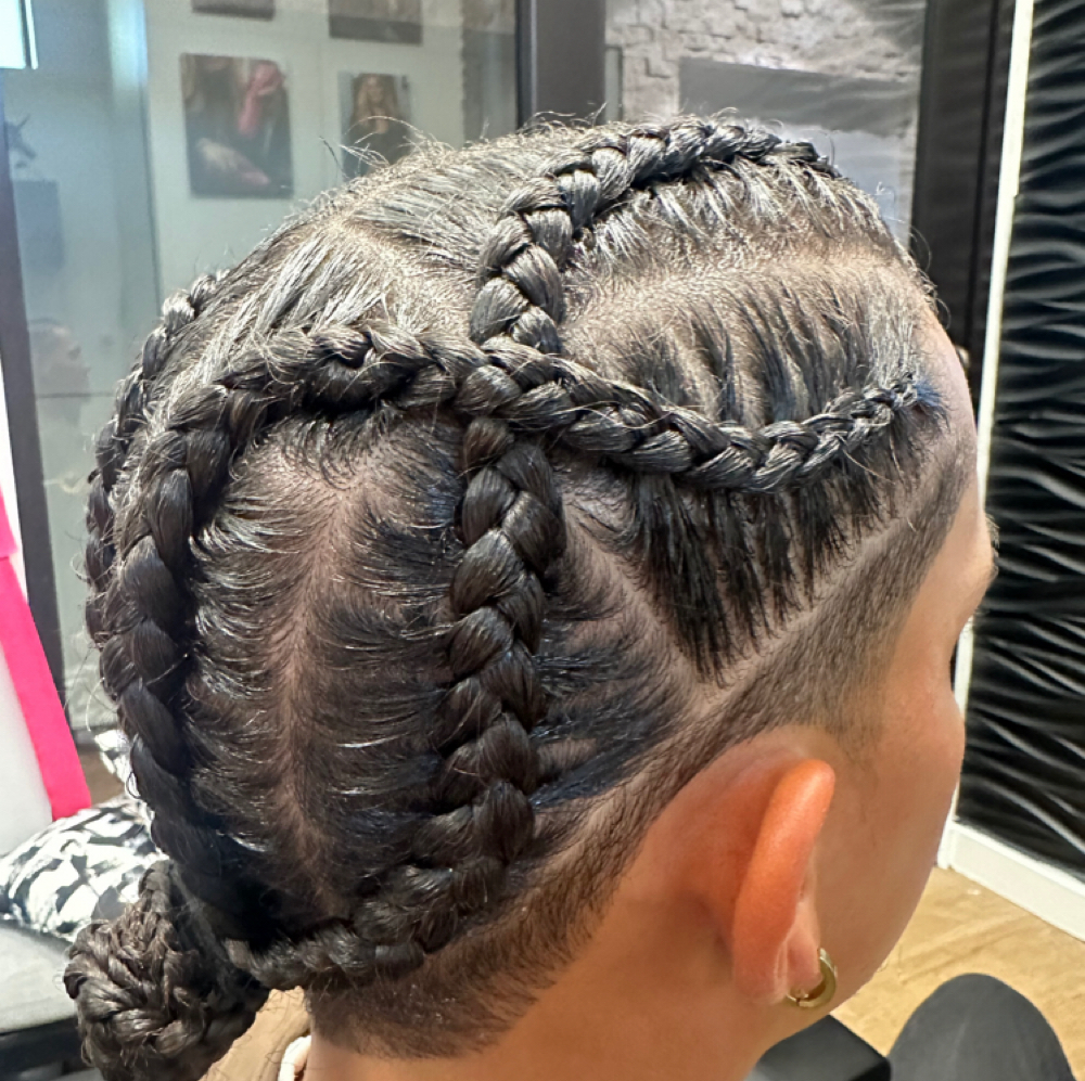 Add-on Braid Designs/ Freestyle at Astasia Jade Studio in Chandler, AZ
