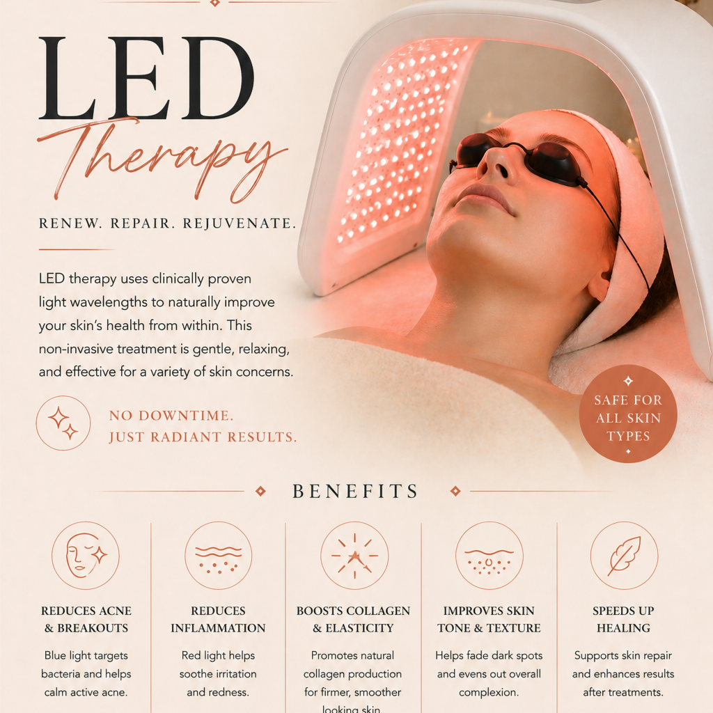 LED Therapy Add On $25 at Radiance & Precision Aesthetics LLC in Fort Myers, FL