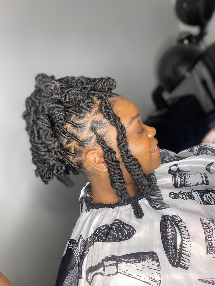 Textured Locs W Style