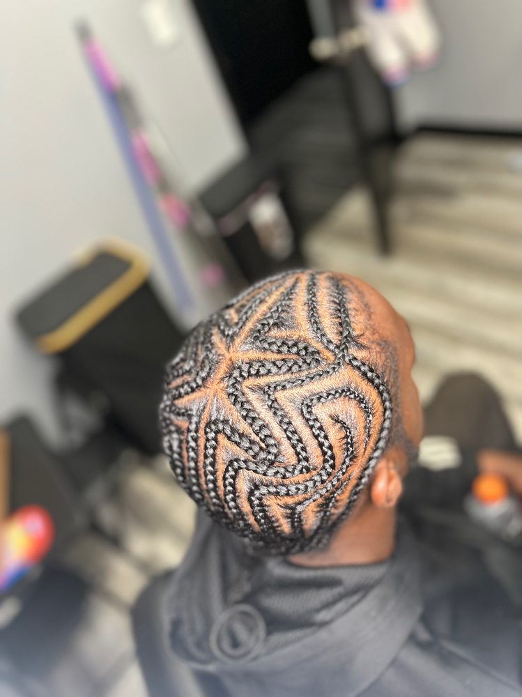 Men Braid Styles at BraidsByChardonnay in Milwaukee, WI