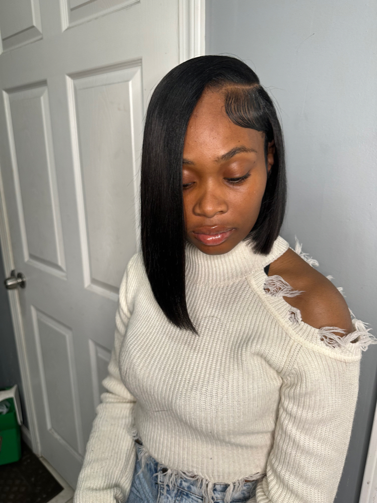 Pronto Side Part Natural Leave Out