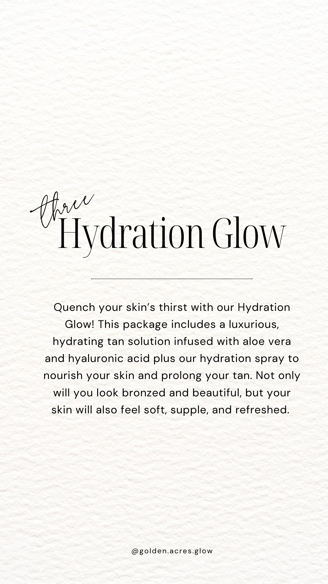 Golden Acre - Hydration Glow