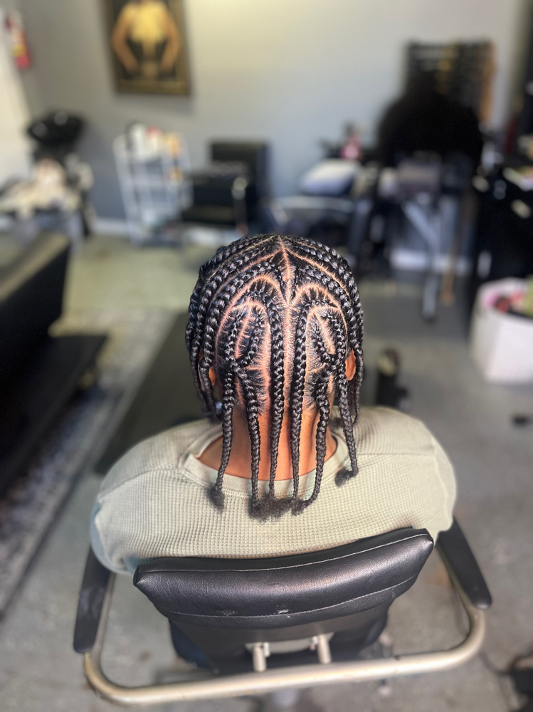 Kid Boy Braid Down