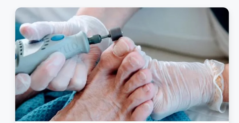 Senior Restorative Pedicure at Nurtured Nails Co. in Atlanta, GA