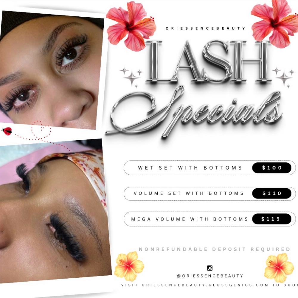 Spring 📆 Lash Specials at Ori Essence Beauty in Baltimore, MD