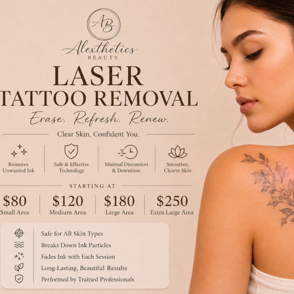 Laser Tattoo Removal at Alexthetics Beauty Studio in New York, NY