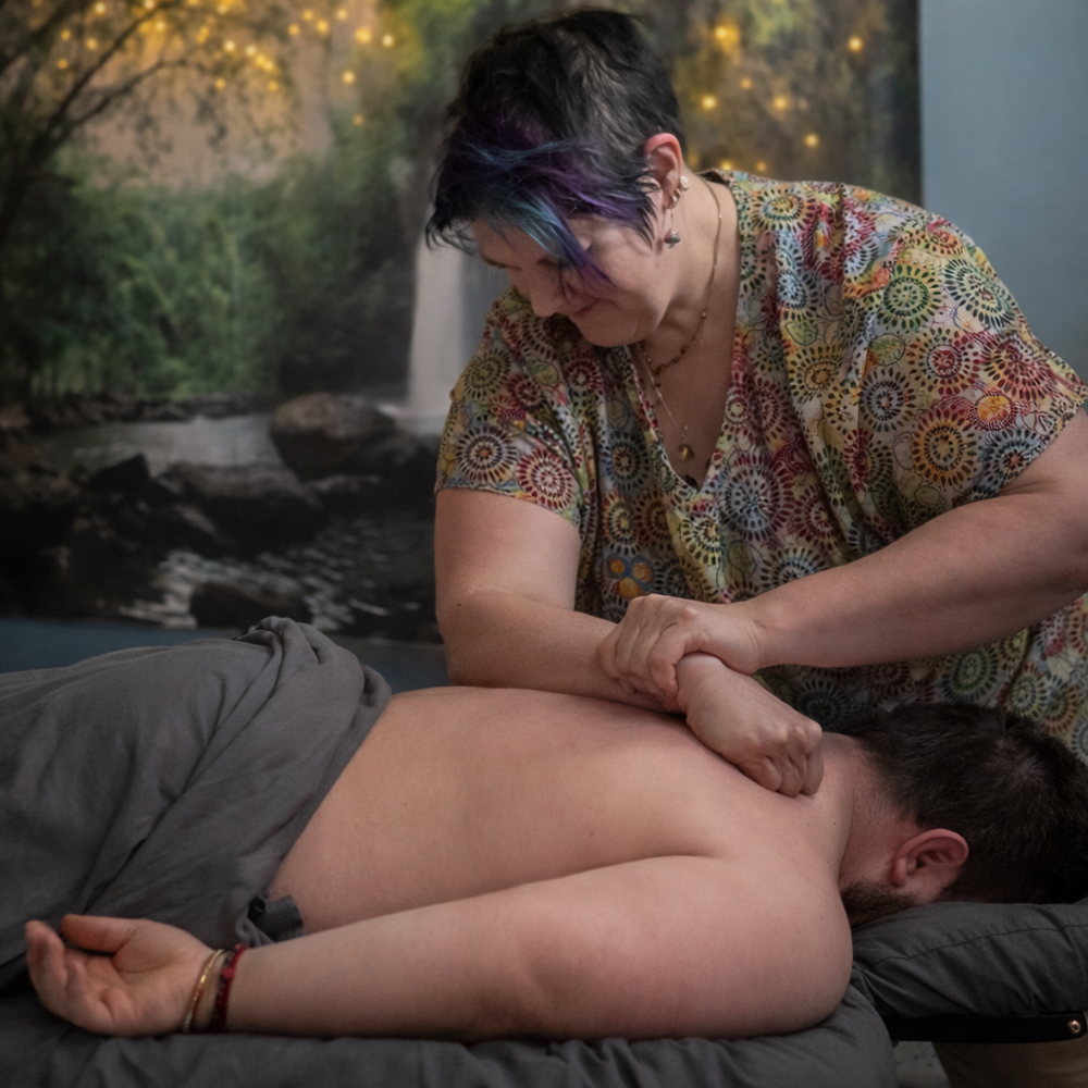 Deep Tissue Massage at Joni’s stretching massages in Sidney, OH