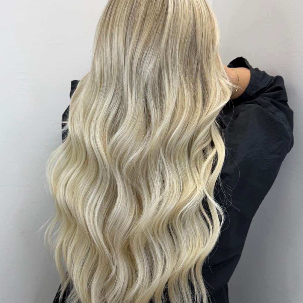 Extension Installation at Iron & Ivy Salon in Baytown, TX