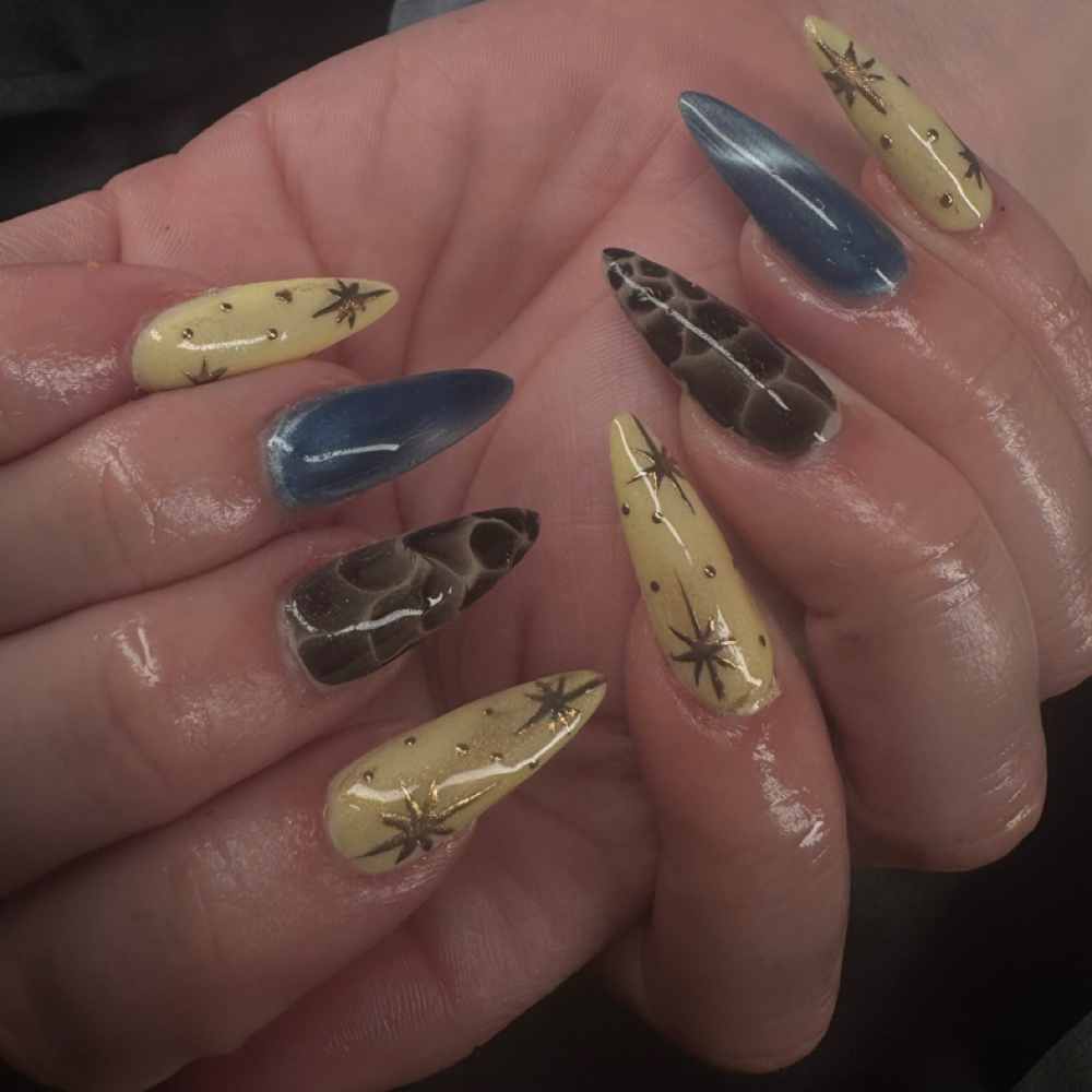 Complex Nail Art at The Beauty Aura in Carmel, IN