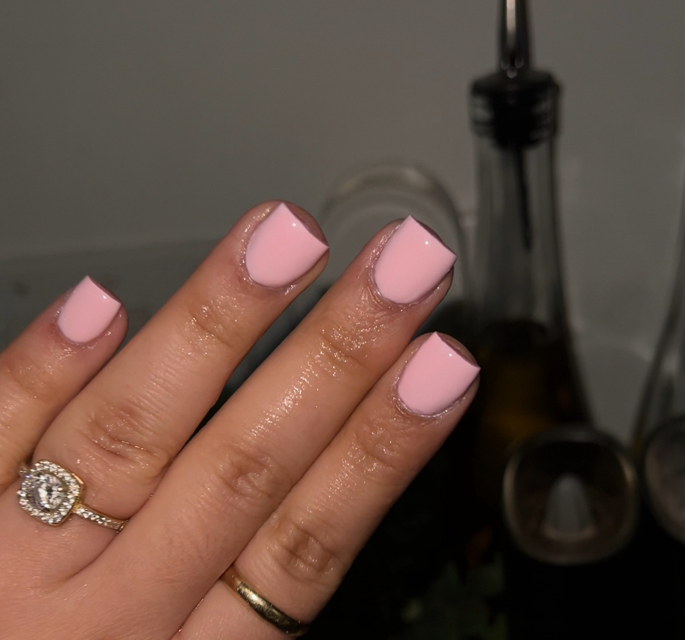 Acrylic Overlay at Rubiiglownails in North Carolina, NC