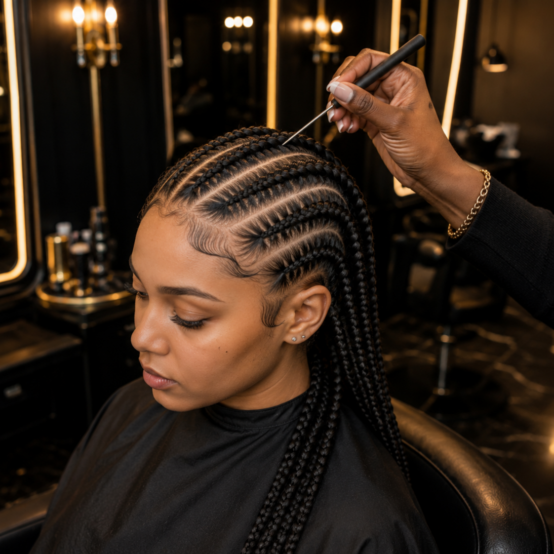 Feed-In Braids at Trinity Lux Co in savannah, GA