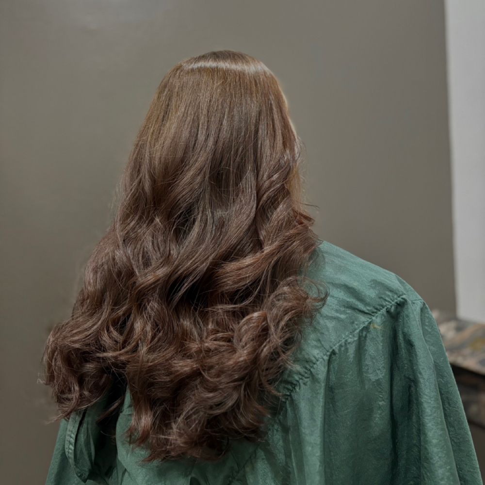 permanent/all over color at hairby.Nicole in Shenandoah, TX