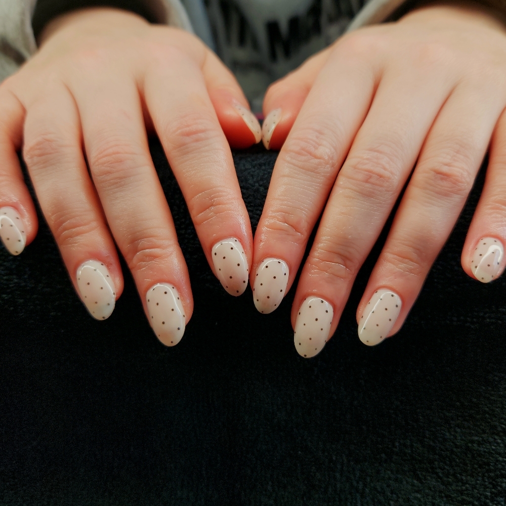 Polka Dots at Mikayla's Nails in Springboro, OH