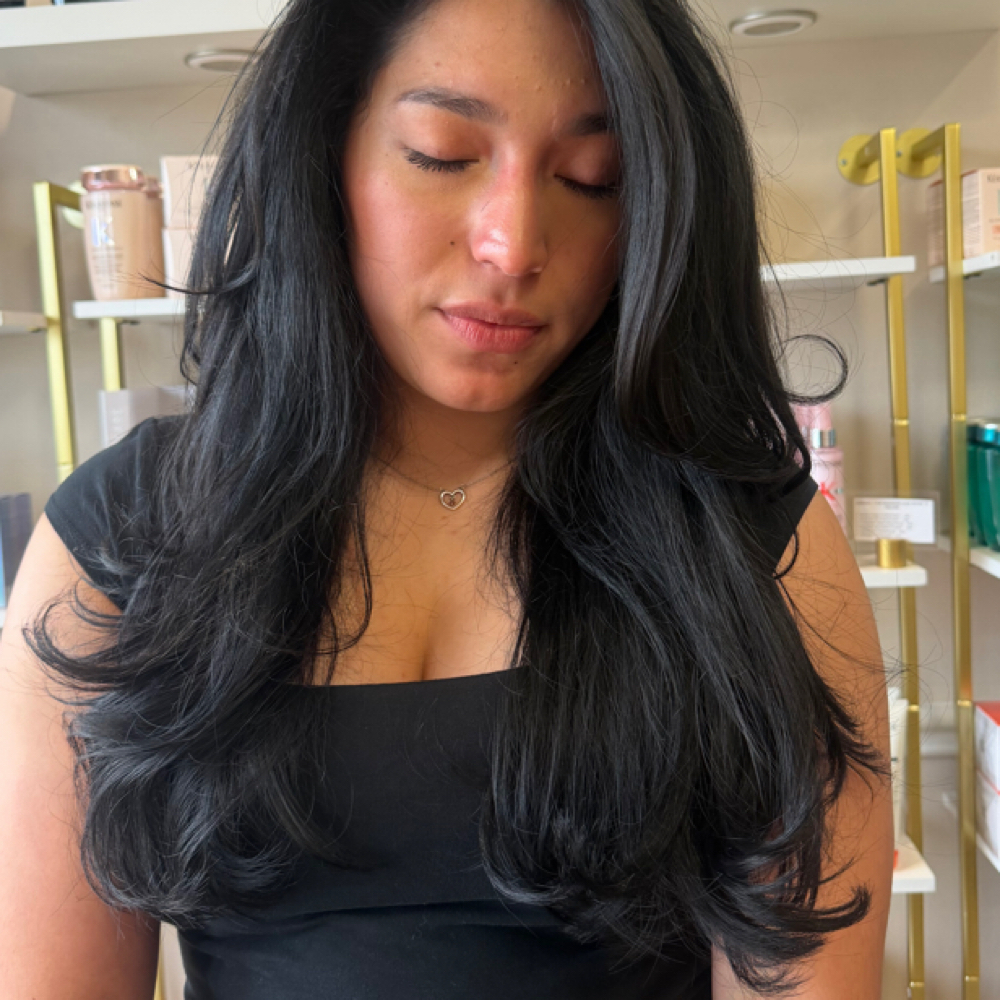 Bombshell Blowout at Crystal Rose Beauty in Pearland, TX