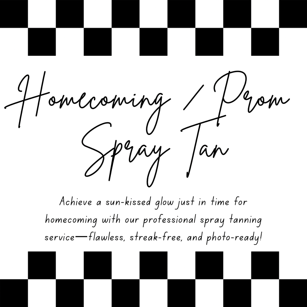 Homecoming/Prom  Spray Tan