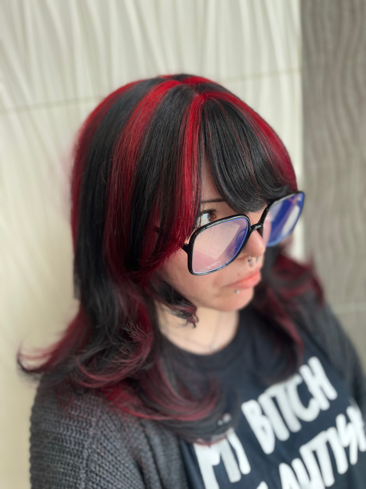 Chunky Highlights Retouch at Prepared To Dye in Las Vegas, NV