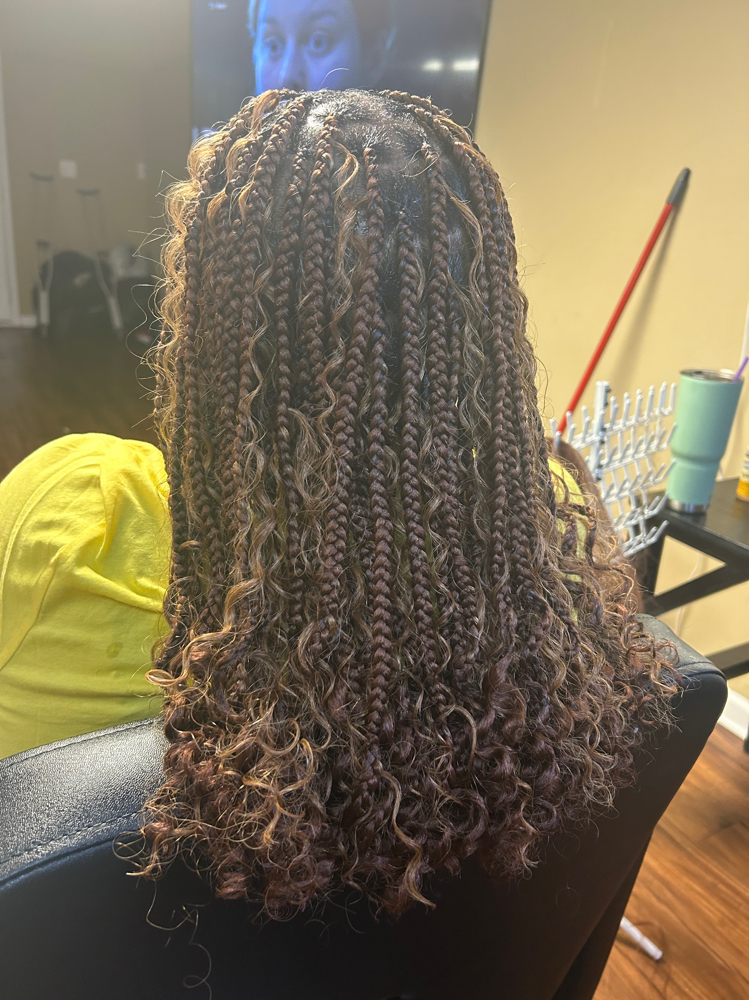 Meduim Boho Knotless