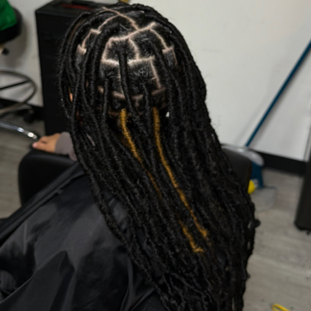 Faux Locs Collection at Crowned by Kiy in Rosedale, NY