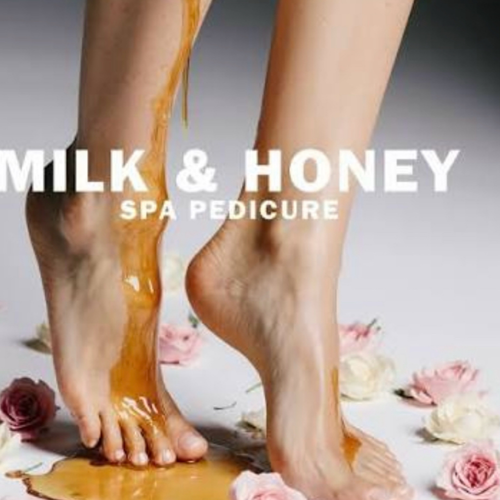 Honey Milk Pedicure +callus+10 Mass at Diana’s Nails & Spa in Livingston, NJ