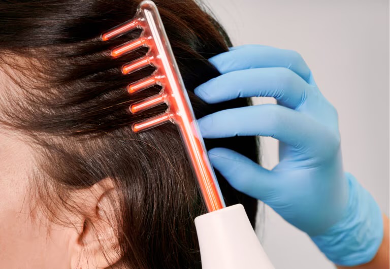 High Frequency Scalp Treatment