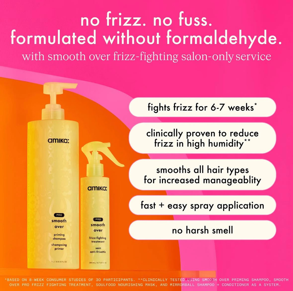 Amika Smooth Over (Straight Hair) at Plush Beauty Bar in Hopewell Junction, NY