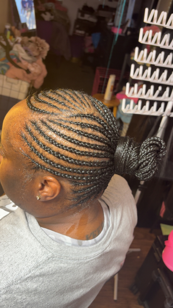 Braided Ponytails at 🏆🎀Dolls Way Salon 🎀🏆 in Wichita, KS