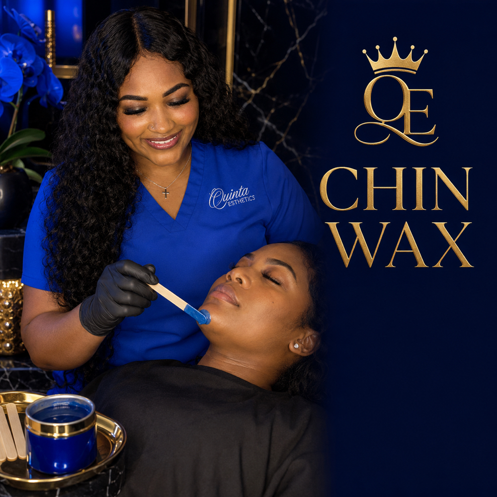 Chin Wax Or Cheek Wax. at Quinta Esthetics in Terrytown, LA