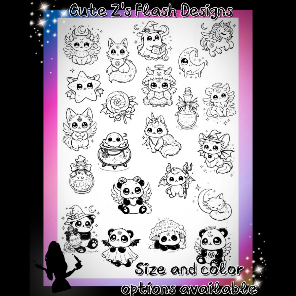 Cute Z's Flash Desgins at Classic Brows By Shay in Reno, NV