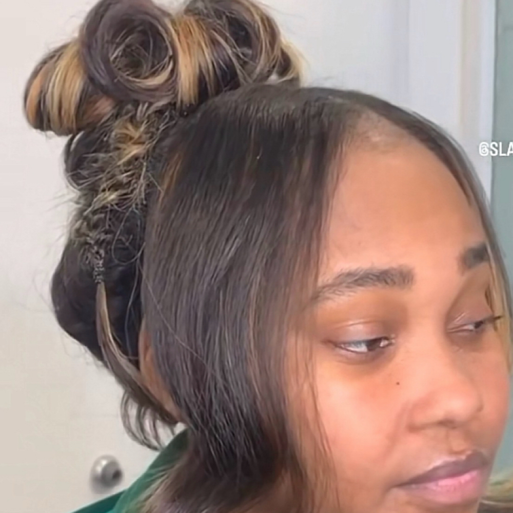 Soft Glam Updo at Slay By Chain LLC. in Woodridge, NJ