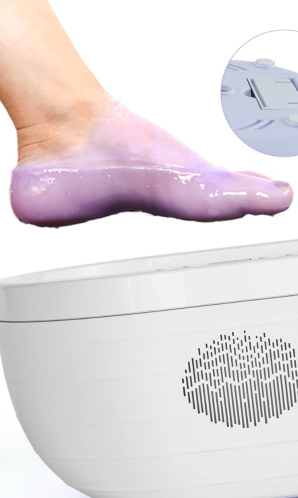 Paraffin Treatment With Gel Pedi
