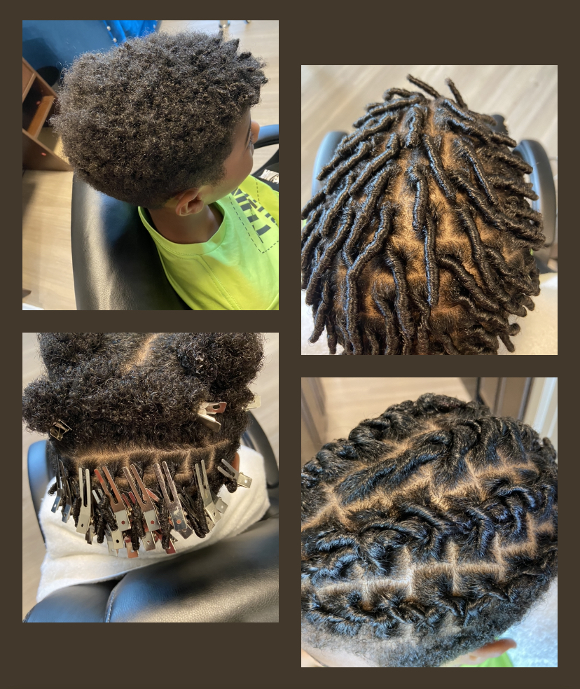 Starter Loc's Short Hair(Above Ear)