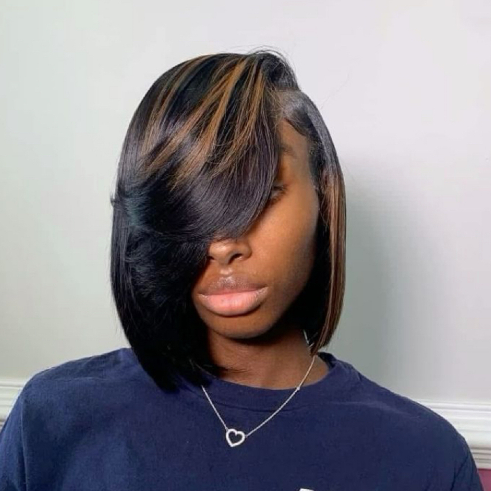 Bhaddie BOB | Hair Included at Spoiled Bhaddie Beauty Studio in Live Oak, TX