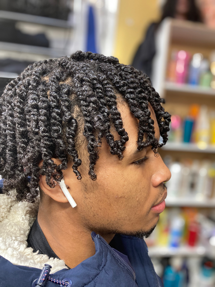 Double Strand Finga Twist at MsFingaFades in Lowell, NC