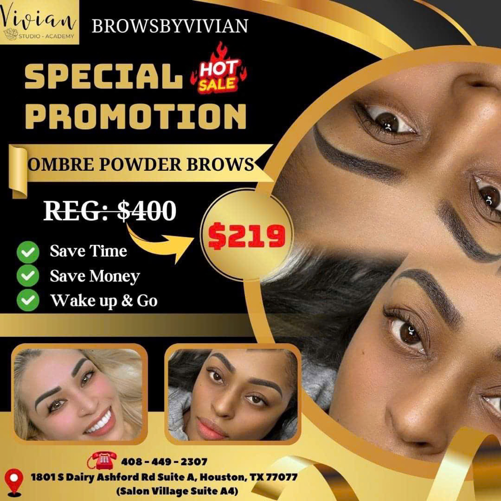 Promotion: Ombre Powder Brows