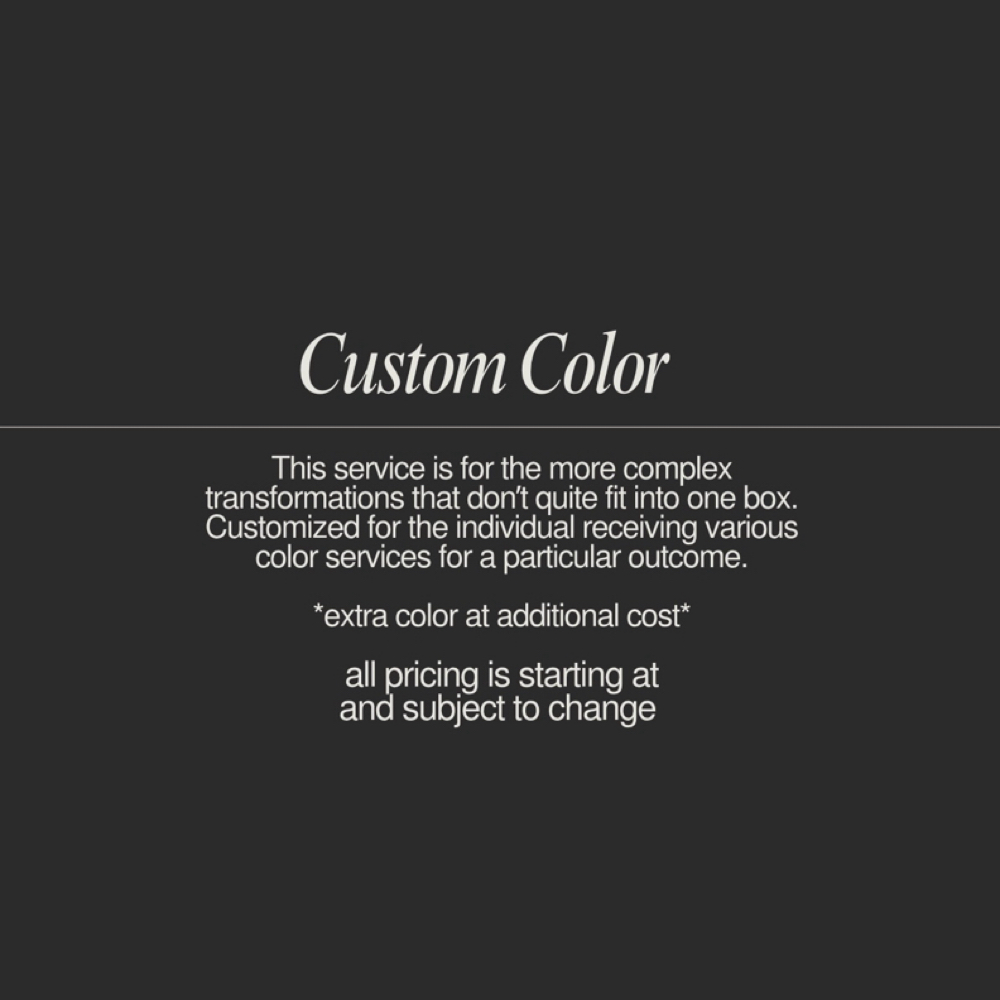Custom Color at Lenora Hair Lounge in Knoxville, TN