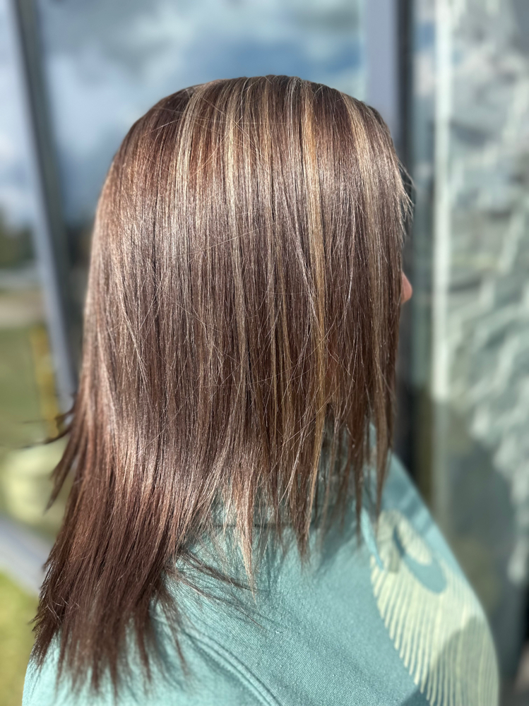 Partial Foil With Cut at TMI at The Hair Company in Lansing, MI