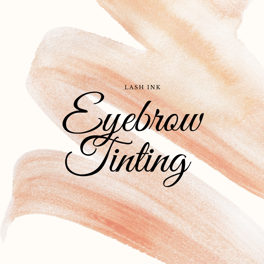 Brow Tinting
