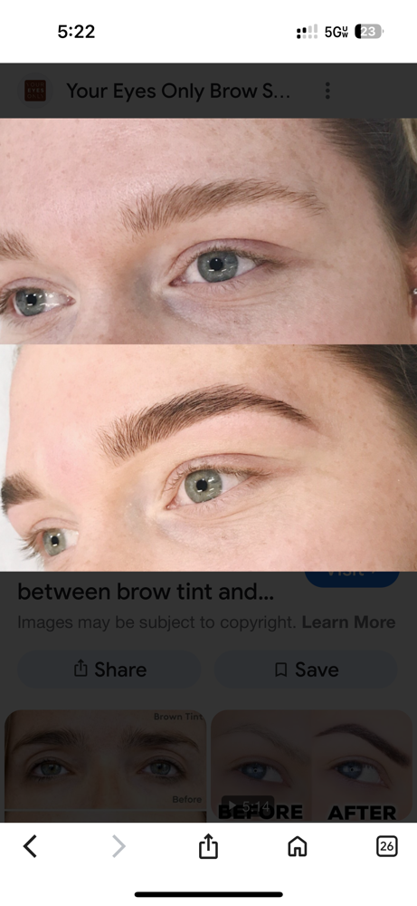 Quick Tint Brows