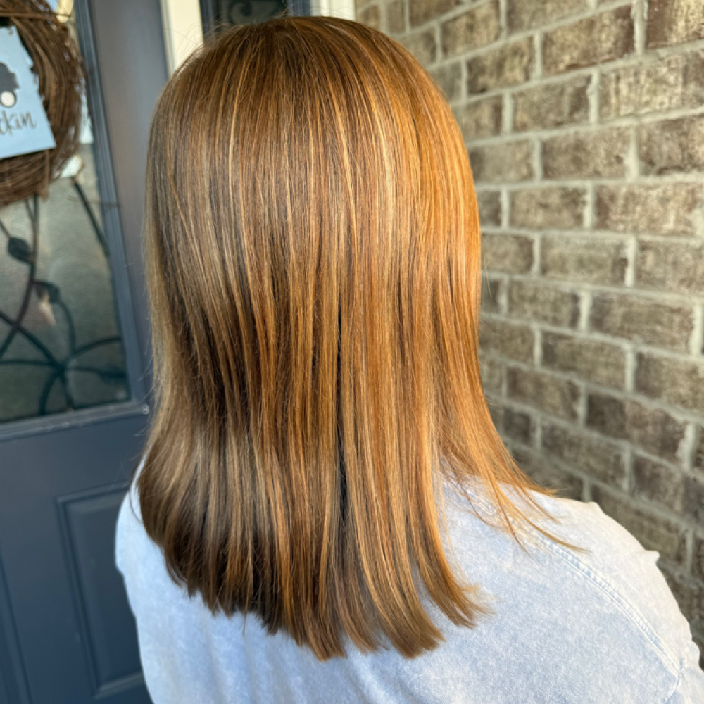 Partial High & Low Light at Limitless Salon & Spa in Edinburgh, IN