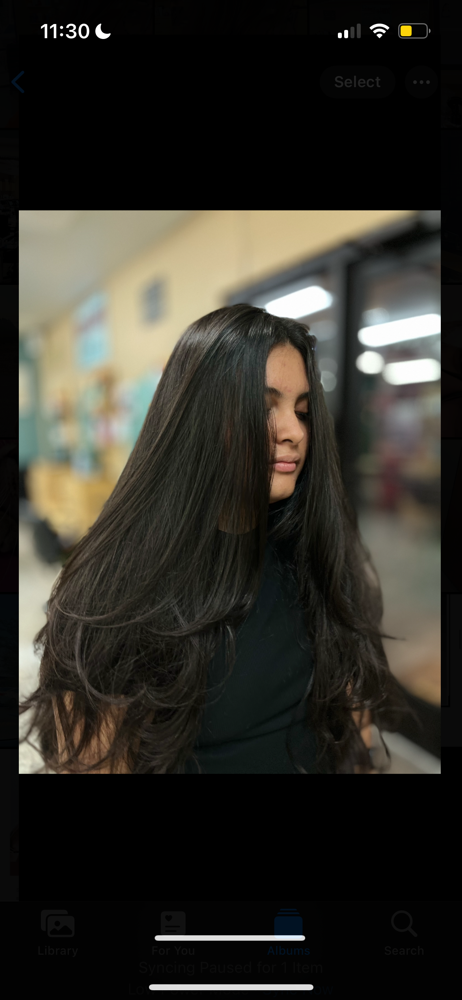 Precision Haircut + Blowdry Style