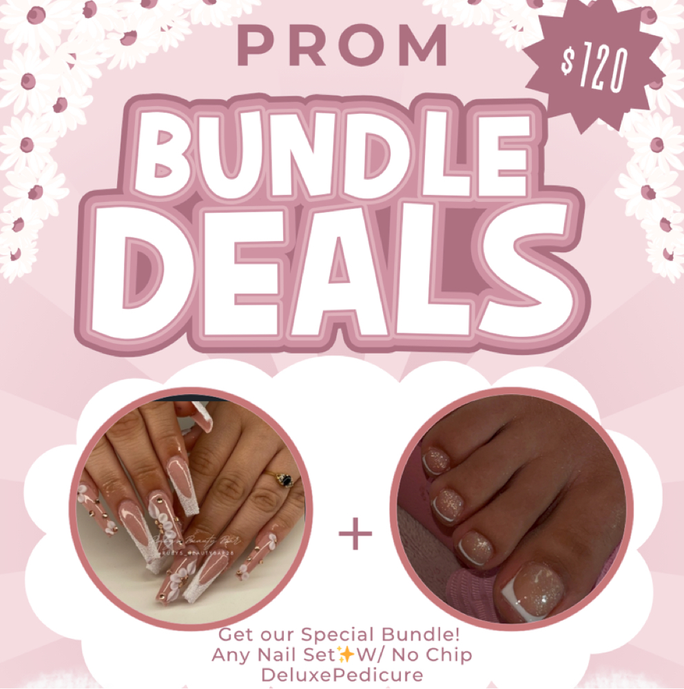1 PROM BUNDLE DEAL✨ at Ruby’s Beauty Bar in Chicago, IL