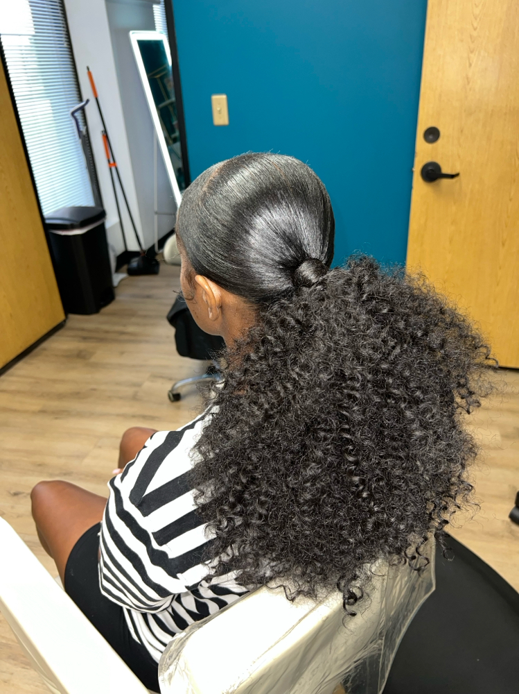 Sleek Ponytail at Pressed By Lori Kim Llc in Houston, TX