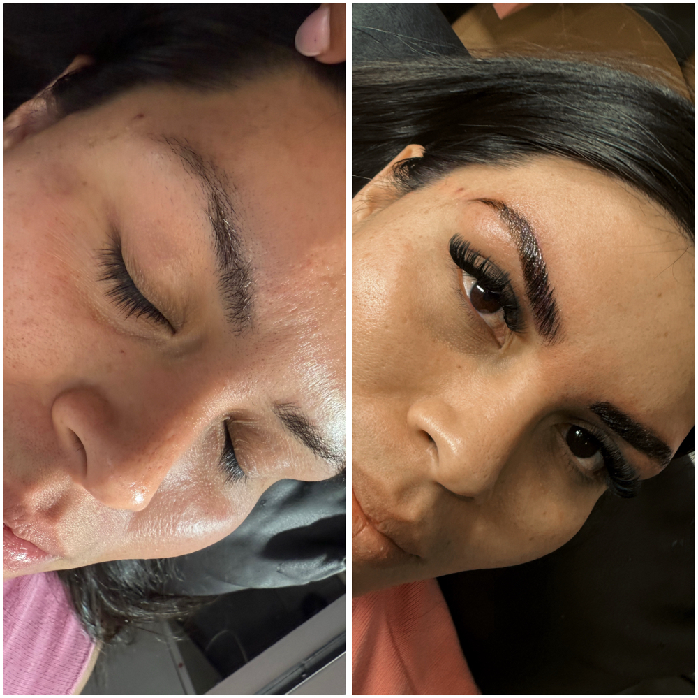 Eyebrow lamination