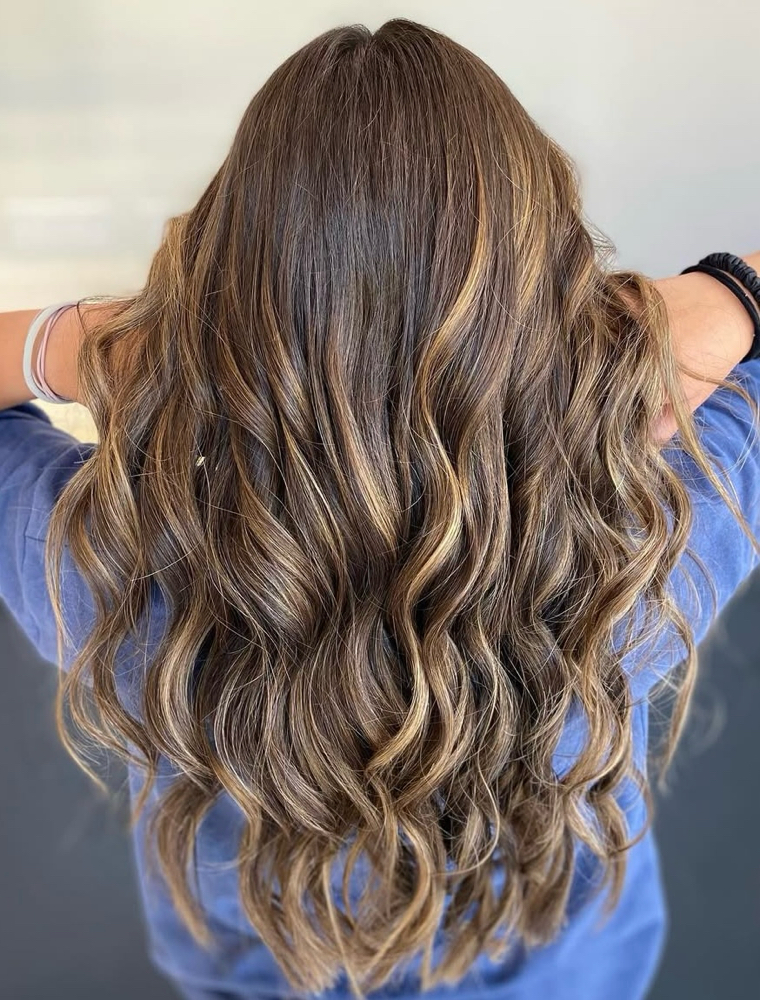 Balayage highlights