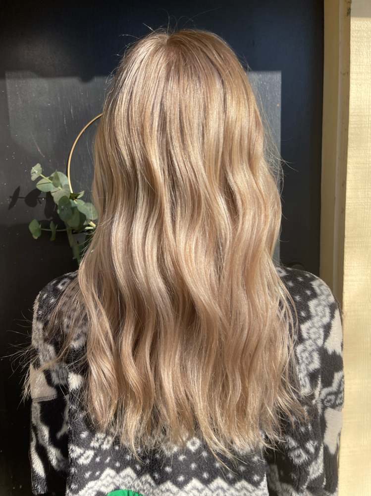 Half Baby Lights/Olaplex Treatment