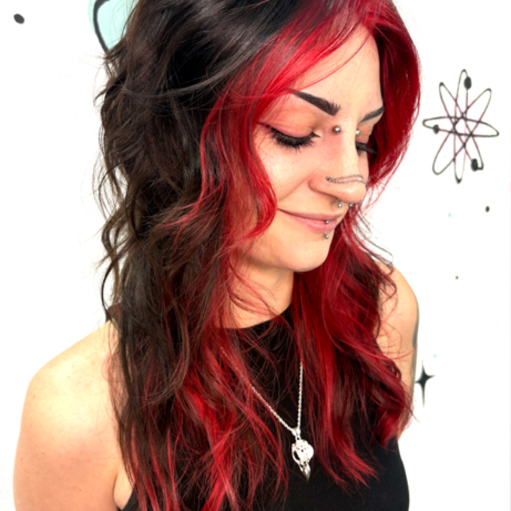 Partial Scalp Bleach Retouch at Danikka’s Planet Glam in Elgin, IL