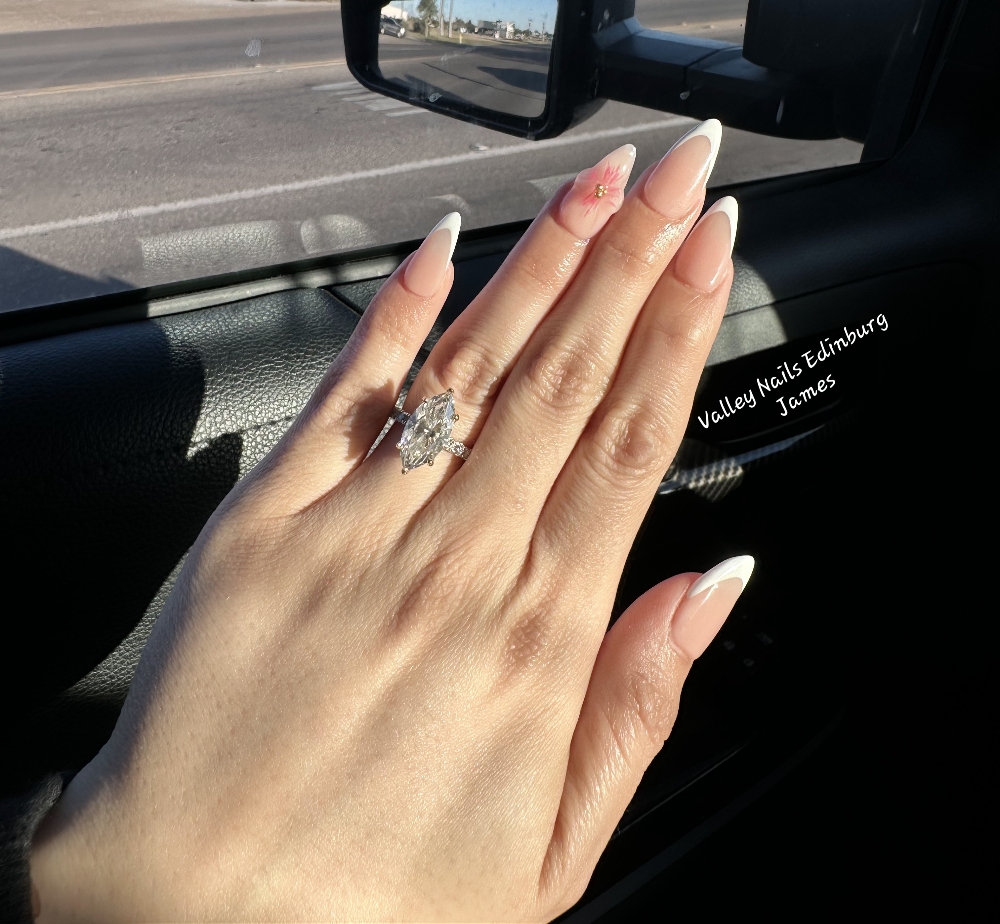 Acrylic Nails French Tips