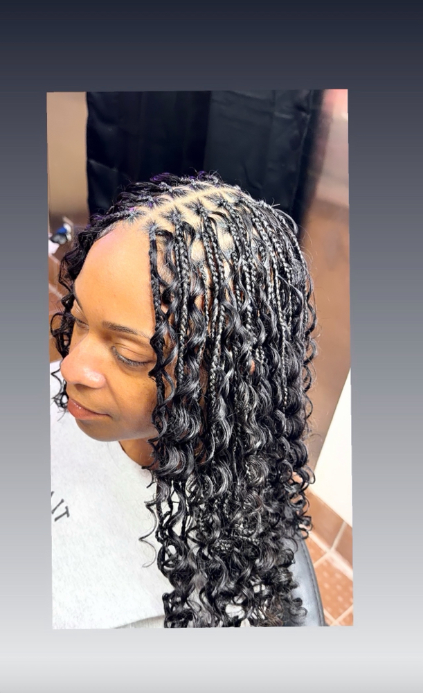 ✨Boho Knotless W/ Human Hair✨