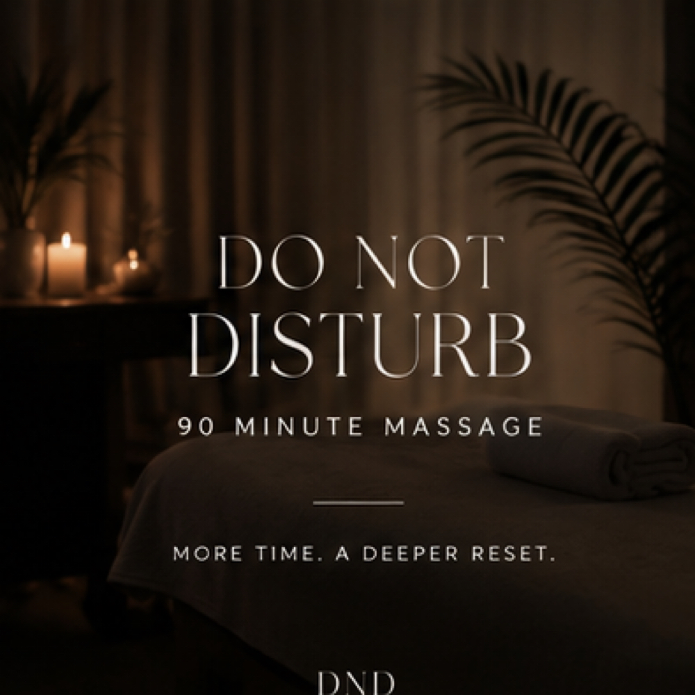 Do Not Disturb- 90min at DND SPA in Royse City, TX